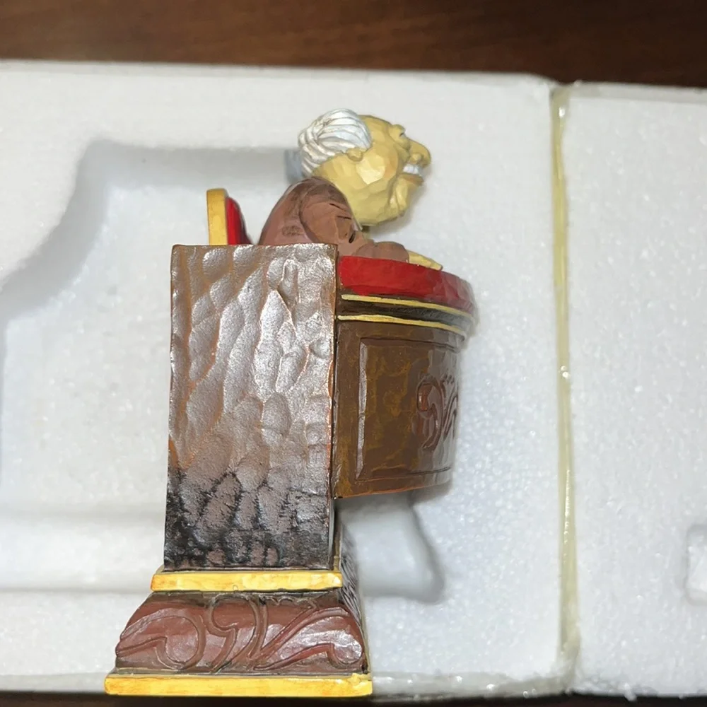 SOLD ON E-BAY - Retired Enesco Waldorf And Statler “Critical Curmudgeons” - Picture 3 of 11